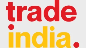 TradeIndia logo, one of India's top 10 B2B websites for 2025 helping exporters, wholesalers, and SMEs connect with global buyers through its online B2B platform