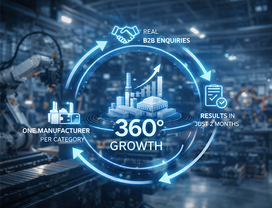 360° Digital Growth for Manufacturers